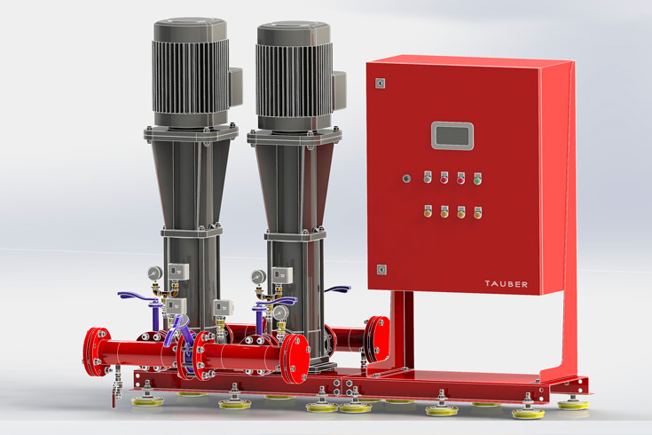 Установка пожаротушения Cronas